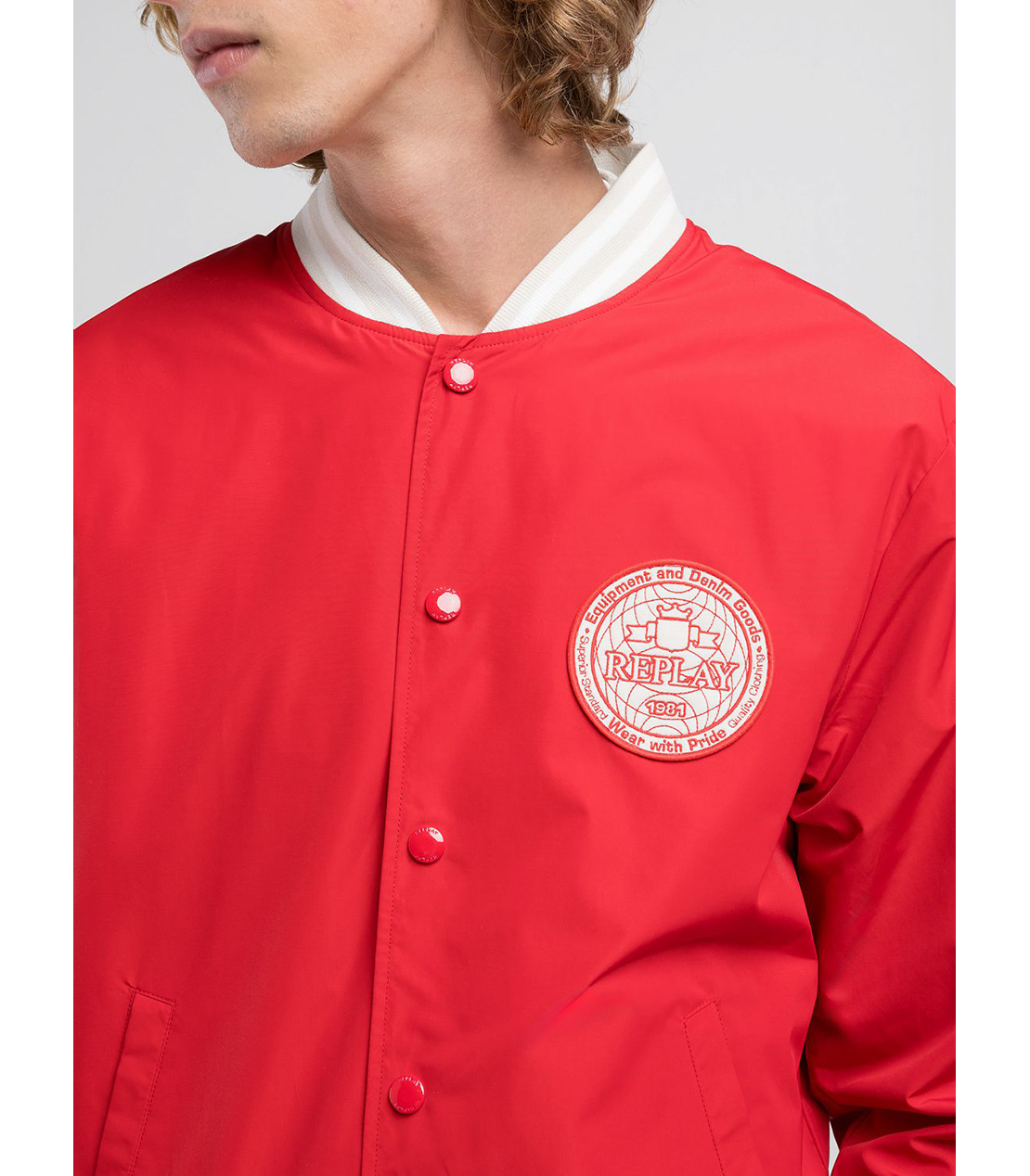 バーシティジャケット 詳細画像 レッド 7